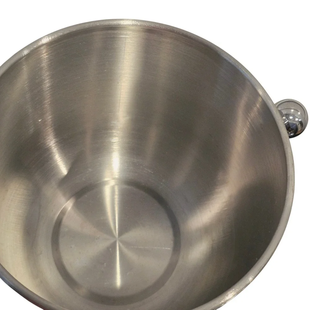 Vintage Godinger Stainless Steel Lidded Ice Bucket, MCM Barware, Sleek Chiller
